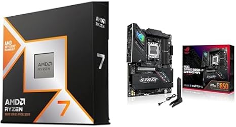 AMD Ryzen 7 9800X3D + ROG Strix B850-F Gaming WiFi