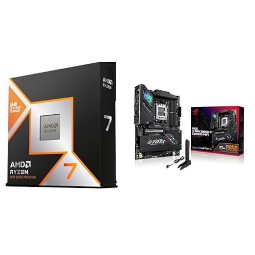 AMD Ryzen 7 9800X3D + ROG Strix B850-F Gaming WiFi