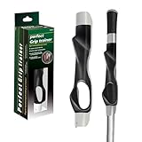 Yutronel Golf Grip Trainer, Golf Training Aid - Adjustable Grip Trainer for Correct Hand Position, Left/Right Hand Golf Training Attachment for Hand Positioning, Golf Club Grip Kit(Gray)