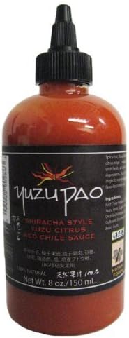 Yuzu Pao Sriracha Sauce - Red (8 ounce) by Hotaru Foods