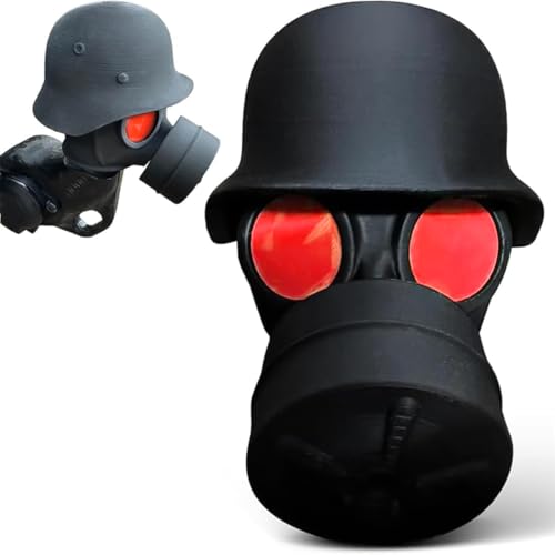 Capuchon de protection intéressant pour attelage de remorque en forme de masque à gaz pour boule d'attelage de 50 mm - Capuchons universels pour remorque