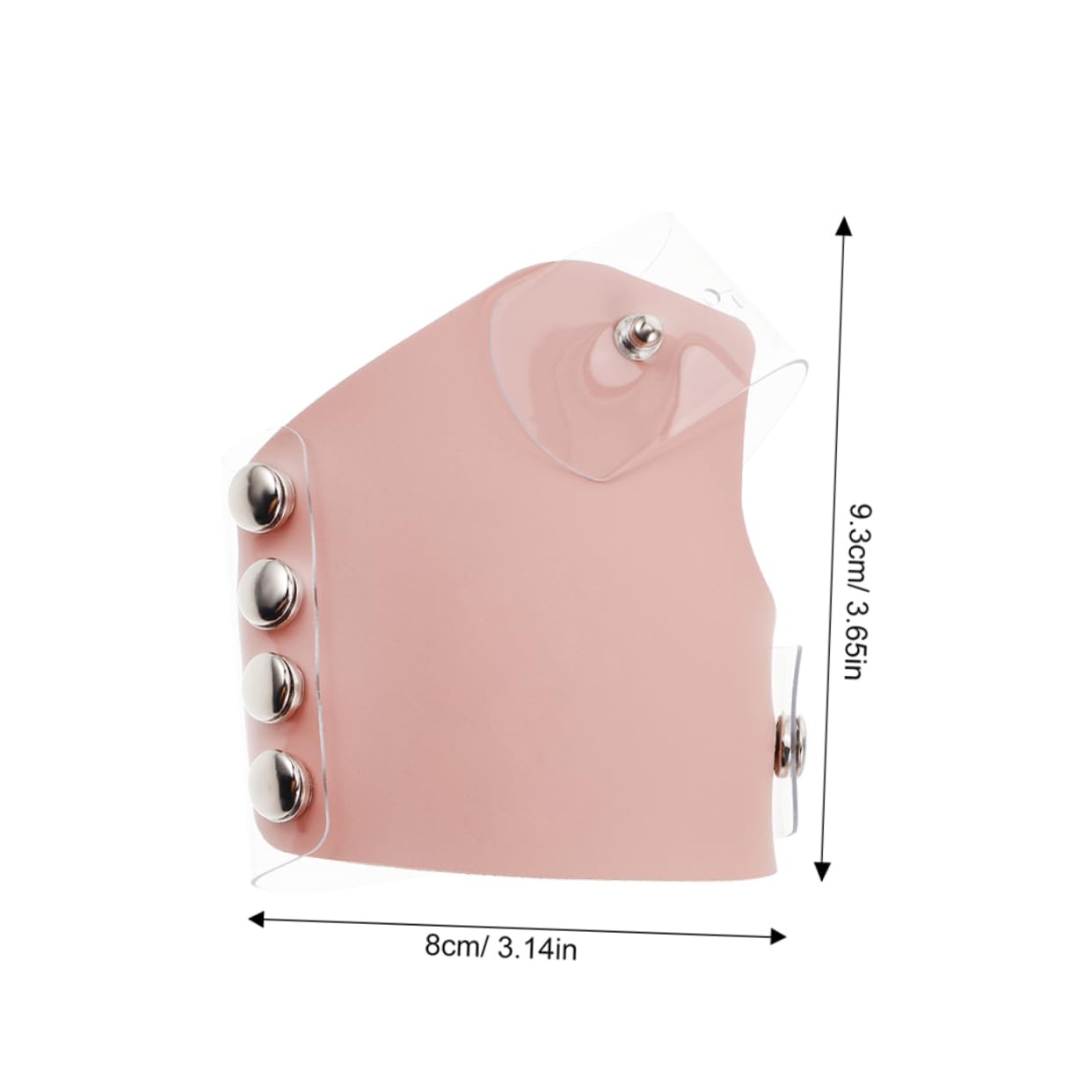 FOMIYES 2pcs Palette Makeup Mixing Palette Gloves Hand Makeup Mixing Artist Must Haves