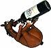 River's Edge Products Hand Painted Horse Wine Bottle Holder