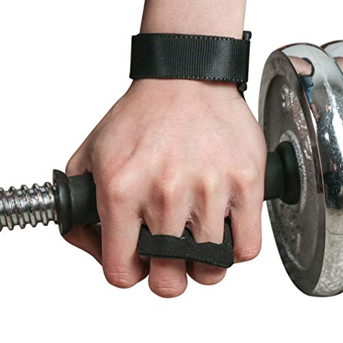 Lioobo Um par de luvas de couro para atividades físicas resistentes ao desgaste e antiderrapante cin