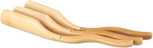 Miniatura 2 de 3 cucharas de té sueltas de madera, cucharadita de bambú portátil, cuchara delicada para recoger café en polvo, especias y condimentos