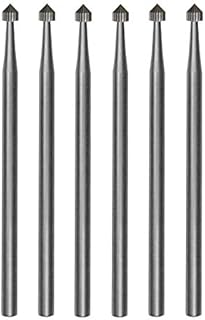 6 Pack of Steel Setting Burs 5.00 MM w/ 3/32