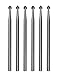 6 Pack of Steel Setting Burs 5.00 MM w/ 3/32