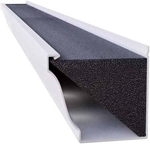 GutterStuff GSK632-1 K-Style Gutter Guard, 6-Inch, EZ