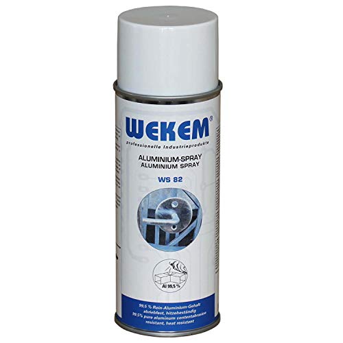 Preisvergleich Produktbild 1x 400ml Wekem Aluminium-Spray WS82