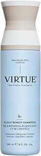 VIRTUE Scalp Remedy Shampoo, Microbiome Balancing for Dry, Oily, and Irritated Scalps, Fragrance Free, Safe for All Hair Types, Color Safe, 8 Fl Oz