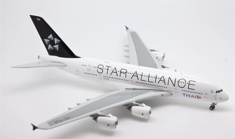 Hobby-Ace para Phoenix para Thai Airways para Airbus A380 HS-TUA Star Alliance 1:400 modelo preconstruido de aviones