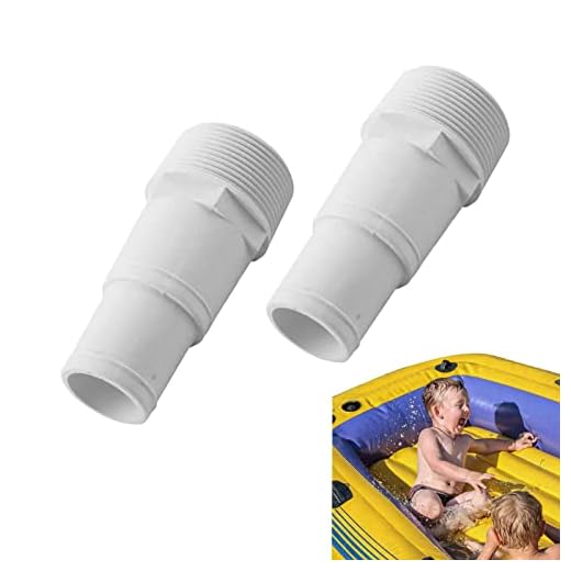 tubos PVC, Acessórios tubos PVC substituição para mangueiras 1-1/2 polegadas ou 1-1/4, 2 pçs/conjunto SPX1091Z7 SPX1091Z4 Substituição para bomba piscina acima do Fovolat