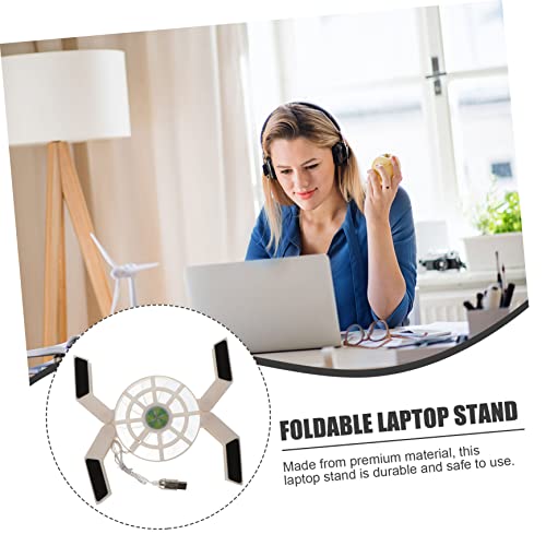 Base enfriadora luminosa para laptop con ventilador grande miniatura 3