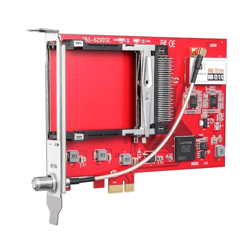 Carte DVB-T2/T/C TBS6290SE double flux simultané pour décodeur PC - 2