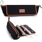 Hair Tools Travel Bag with Heat Resistant Mat, Large Hot Tool Organizer Bag, Curling Iron/Flat Iron Travel Case, Carrying Case for Hair Styling Tools, Travel Must Haves, Travel Essentials for Women