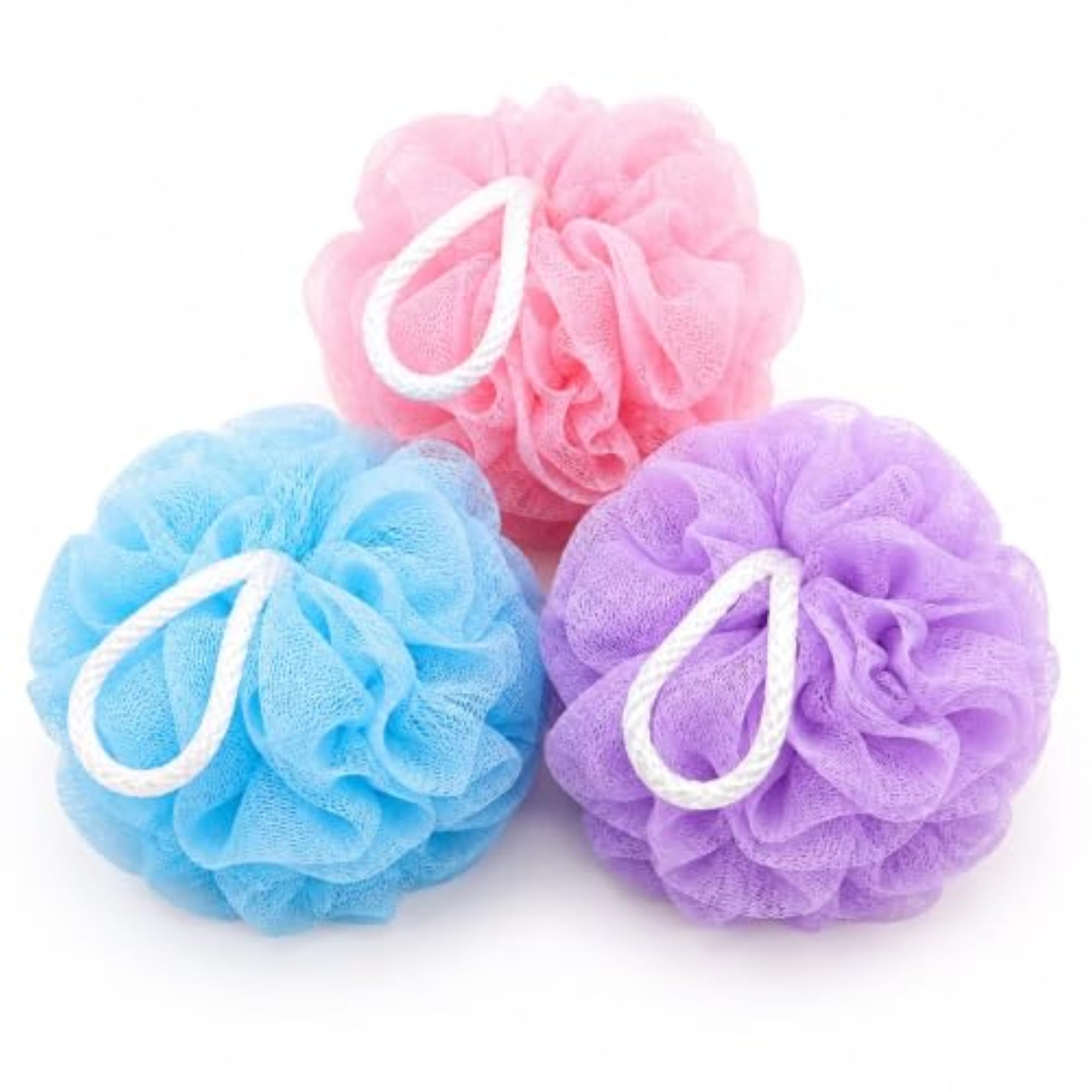 Plastic Mesh Bath Loofah Shower Sponge for Exfoliation