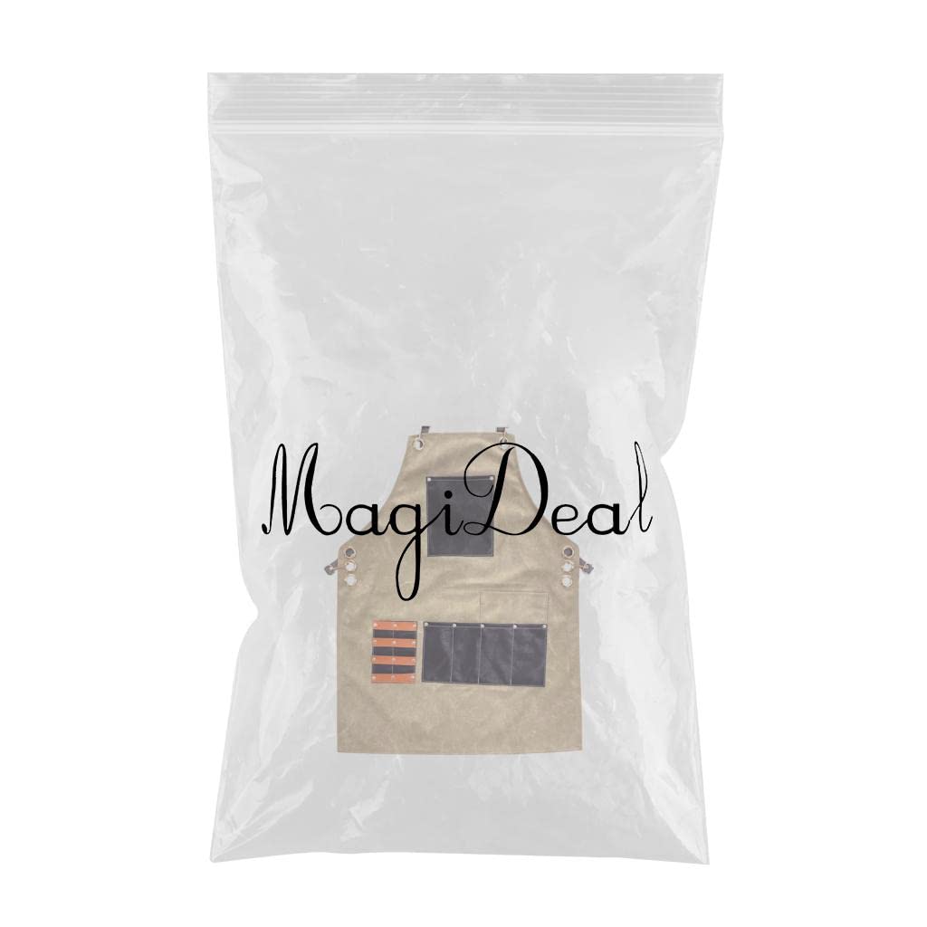calandis CALANDIS™ Hair Cut Barber Apron w/Pockets for Barber Hairstylist Brown B | Styling Capes & Gowns | Salon & Spa Equipment-picture-20