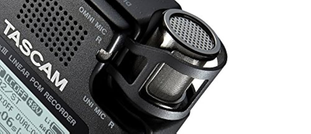 TASCAM DR-100mkIII 2-Channel Portable Digital Recorder (DR