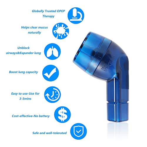 MILLSTEPS Breathing Exercise Device for Lungs,Flutter Valve,Expiratory Breathing Exerciser - Clear Mucus from Airways Naturally & Build Stronger Lungs - Image 3
