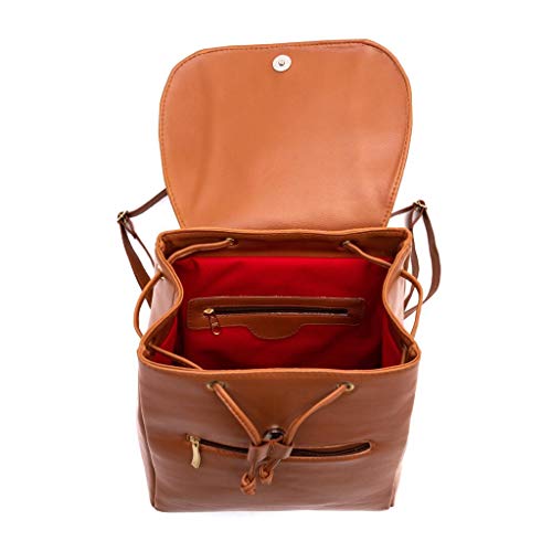 Mochila Nanda Ramos Saco Caramelo
