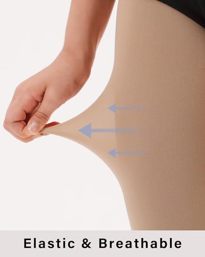 Stelle 2308-TS007-TN-M Womens Girls Stirrup Tights Ultra Soft Dance Tights thumb #4