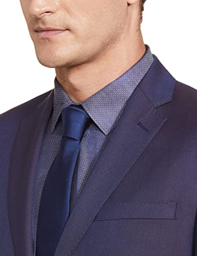 Image of Raymond Wool Men's Full Sleeve Contemporary FIT Dark Violet Formal Suit