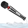 AEVEONE Wired Powerful Handheld Wand Massager, Strong Personal Vibration Massage for Sports Recovery, Back Muscle Aches, Whole Body Pain (Black) #1