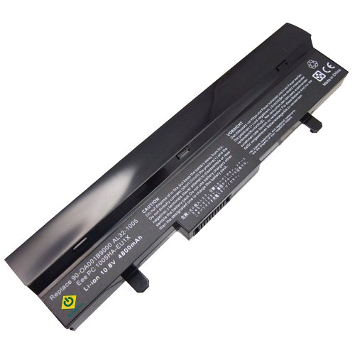 Asus Eee PC 1005 AL31-1005 AL32-1005 1005HAGB 1005HA 1005H 1005HAB 1005HA-A 1101HA 1101HAB 1101HGO 1104HA 1106HA Series 6-cells Replacement NetBook High Capacity Notebook Battery Black