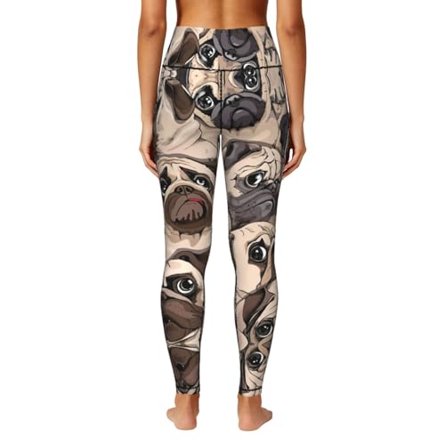 Leggings carlino mujer con bolsillos para entrenar sin cargas 4