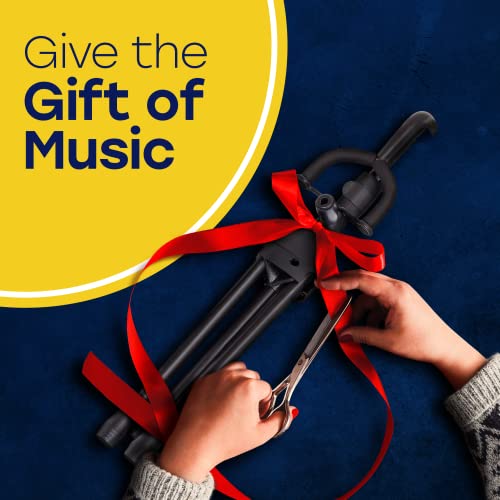 Hola! Music Guitar Stand - Height Adjustable, Collapsible W/ Padded Neck & Yoke - Pack Of 1 Tripod #TOP7