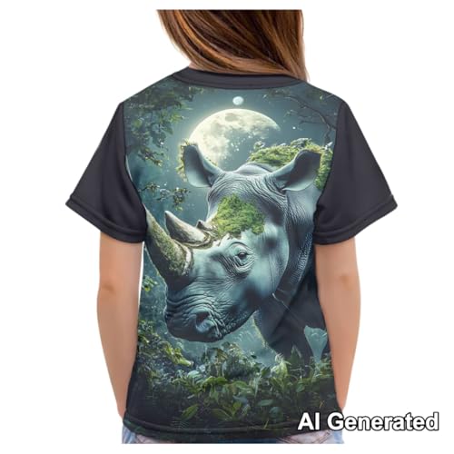 Image of Xhuibop Kids T Shirts for Boys Size 3-16 Girls Short Sleeve Sportswear Active Tops