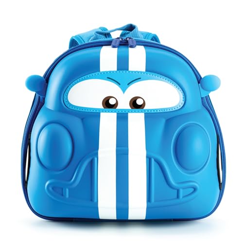 KIDDIETOTES Car Backpack for Boys and Children – Three Color Options of Cars Backpack for Toddlers – Perfect for Daycare, Preschool, Kindergarten,...