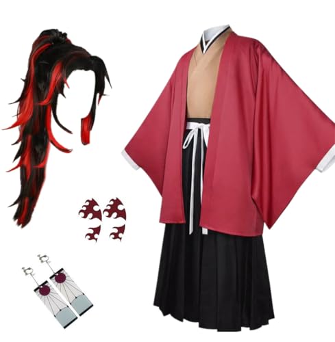 Costume de cosplay rouge homme taille US : en fuyant les coupes trop petites