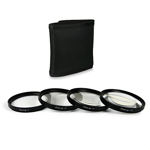 58mm Close up Macro +1 +2 +4 +10 Set di filtri professionale per Canon EOS 1DX | 5D Mark II | 5D Mark III | 5D | 6D | 7D | 10D | 30D | 40D | 50D | 60D | 70D | 100D | 1000D | 1100D | 1200D | 300D | 350D | 400D | 450D | 500D | 550D | 600D | 650D | 700D - Nikon Df - Panasonic Lumix DMC-GH4 - Samsung Galaxy NX | NX10 | NX11 | NX20 | NX200 | NX210 | NX30 | NX300 - Fuji X-A1 | X-E1 | X-E2 | X-M1 | X-T1 - Olympus E-420 | E-450 | E-520 | E-620 e più