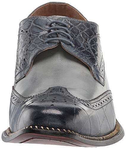 Image of Giorgio Brutini Men's Comfort Oxford, Light Grey, 15