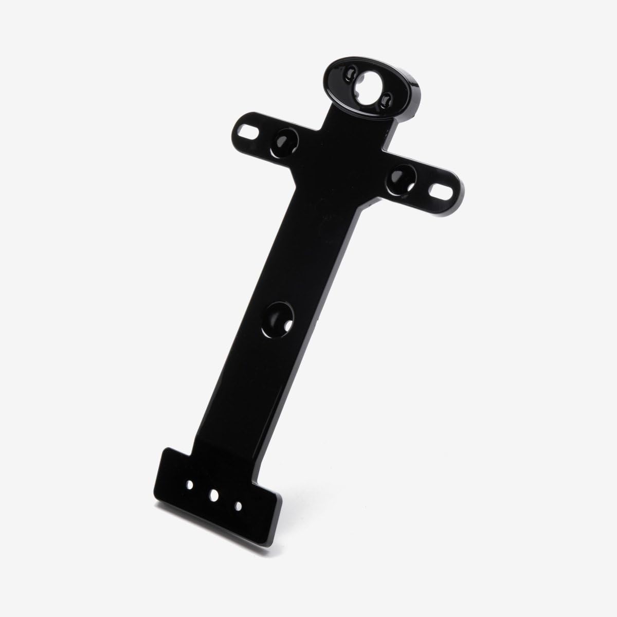Number Plate / License Bracket (Rear) Front Part Black Compatible with Lexmoto Milano 125 EFI FT125T-27-E4/Milano 125 FT125T-27