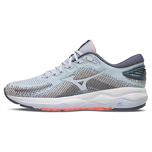 Tênis Mizuno WAVE WAY 2 feminino, Azul Claro,