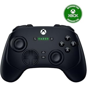 Razer Wolverine V3 Pro Wireless Gaming Controller: Licensed for Xbox Series X|S, Xbox One, Windows PC – 6 Remappable Buttons – Fast Triggers – Customizable Thumbsticks – Wired Tournament Mode – Black