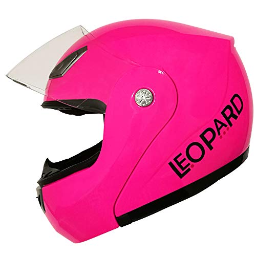 Leopard LEO-717 Casco Modulare Integrale Donna e