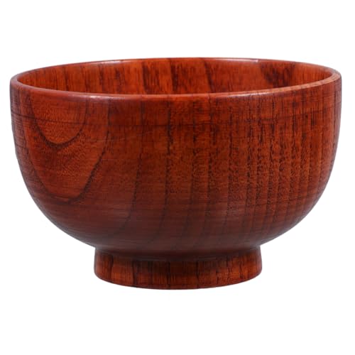 CHICAMPERA 1pezzi Ciotola Legno Insalatiera Elegante e Pratica Contenitore per Frutta e Dessert per Cucina e Occasioni Speciali Materiale di qualità e Design Semplice