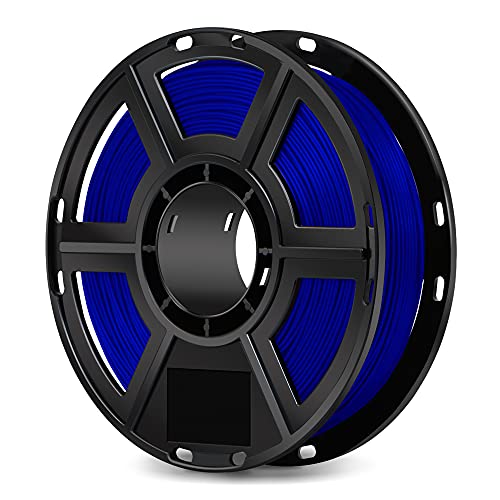 FLASHFORGE D-Series ABS 3D Printer Filament, 1.75mm (Blue), 0.5kg Spool (1.1lbs), Guaranteed Fresh, Dimensional Accuracy +/- 0.02mm, Tangle-Free, Fits Most FDM Printers [Risk-Free]