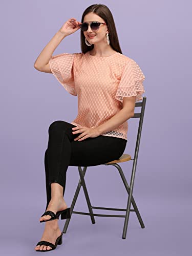 Image of Wedani Women's Solid Regular Fit Blouse