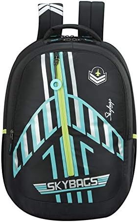 SkybagsASTRO AIRPLANE THEME BLACK SCHOOL BACKPACK 32L