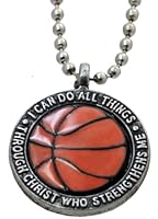 Algopix Similar Product 17 - FORGIVEN JEWELRY Basketball with Orange