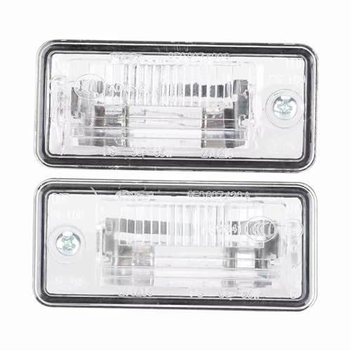 Kit de luces para matrícula de coche Audi A3 A4 A6 C6 Q7 plafones traseros de alta resistencia