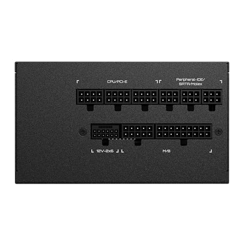 GIGABYTE UD1000GM PG5 V2 Alimentatore – PCIe Gen 5.1, 80 PLUS Gold, Design completamente modulare, Ventola da 120 mm, Compatibile con ATX 3.1, Spina EU - Alimentatore - Immagine 6