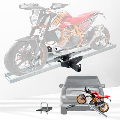 Rextact 500LBS Motorcycle Hitch Carrier Rack with 47