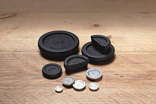 Kitchencraft Netradwgtmet10 Natural Elements Kitchen Scale Weights, Cast Iron, Set Of 10, Black #TOP2
