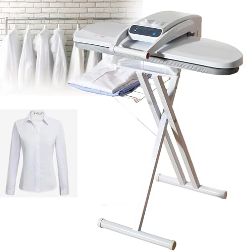 Presse à Vapeur Professionnelle 1800 W Avec Support, Grande Surface De 800 X 310 Mm, Pression De 50 Kg, Pour Draps, Taies D'Oreiller, Serviettes Et Presque Tous Les Types De withstand