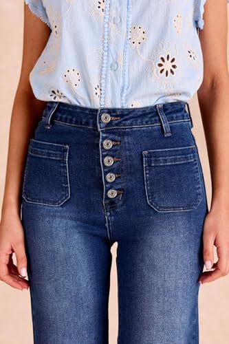 Allimy Women's Button Fly High Waisted Skinny Jeans – Fall 2025 Collection4